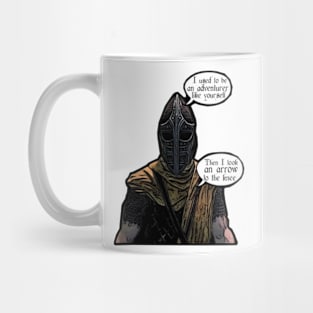 Skyrim - I used to be an adventurer Mug